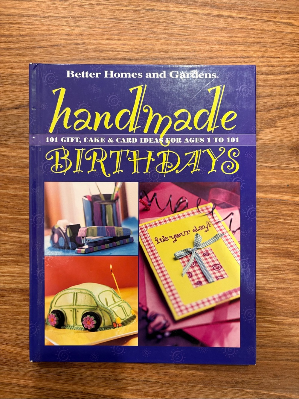 Vintage 2002 Better Homes and Gardens Handmade Birthdays Book